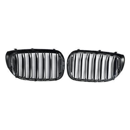 2015-2019 BMW 7 Series G11 Long-Wheelbase Pre-Facelift Black 2-Slat Front Kidney Grille