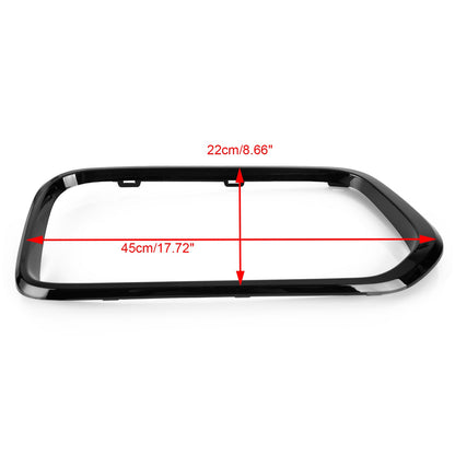 2018-2021 BMW X2 F39 Gloss Black Front Bumper Grill Frame Cover Trim