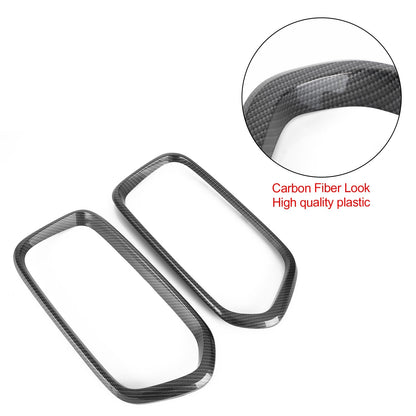 2018-2021 BMW X2 F39 Carbon Fiber Front Bumper Grill Frame Cover Trim