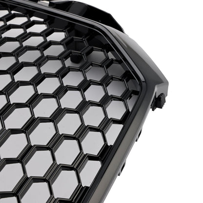 2016-2018 Audi Q3 Gloss Black RSQ3 Style Front Honeycomb Grille