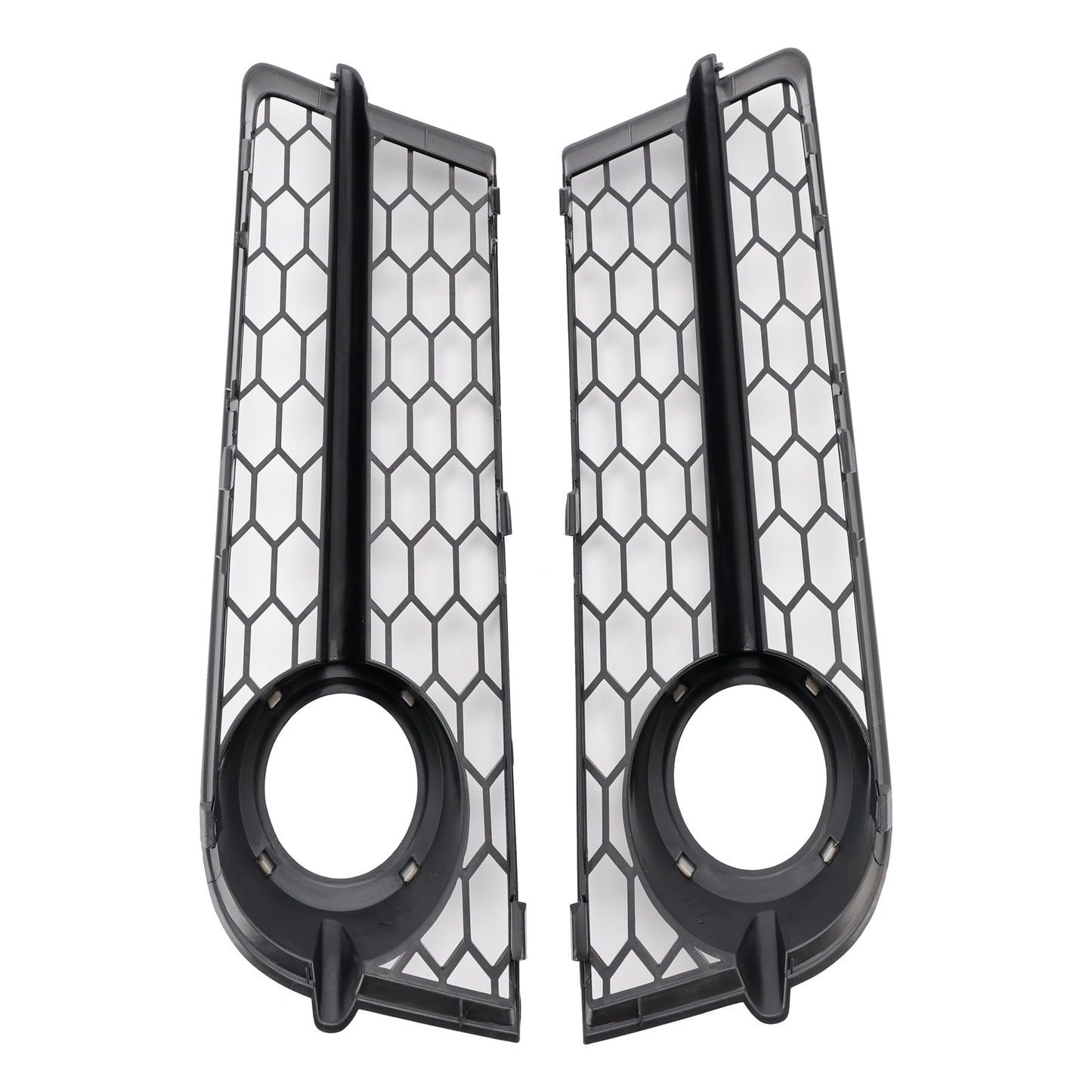 2007-2010 Audi TT MK2 Fog Light Cover Grille — Pair (8J0807681 / 8J0807682)