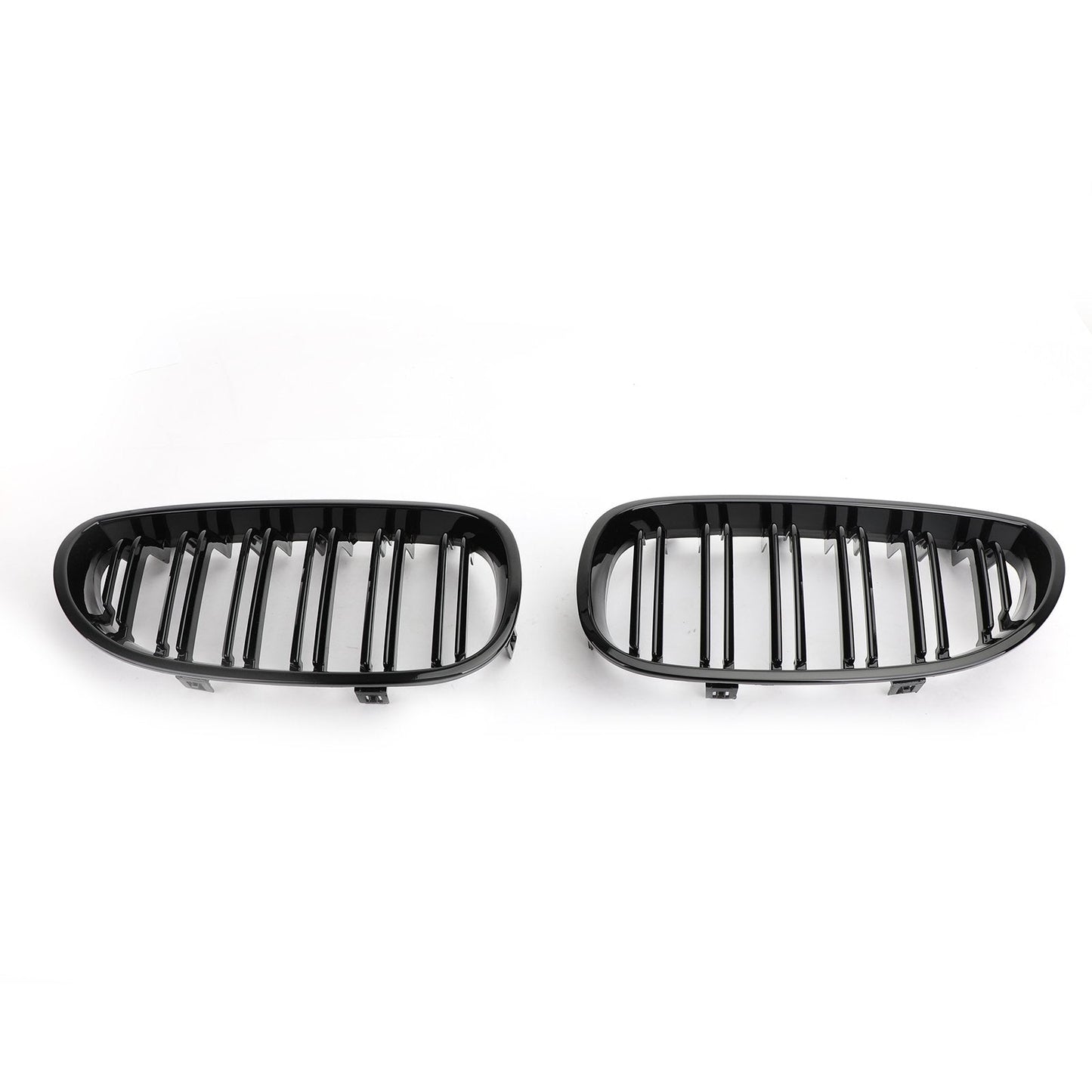 2004-2009 BMW 5 Series E60 E61 M5 520i 530i Gloss Black Sport Front Kidney Grille
