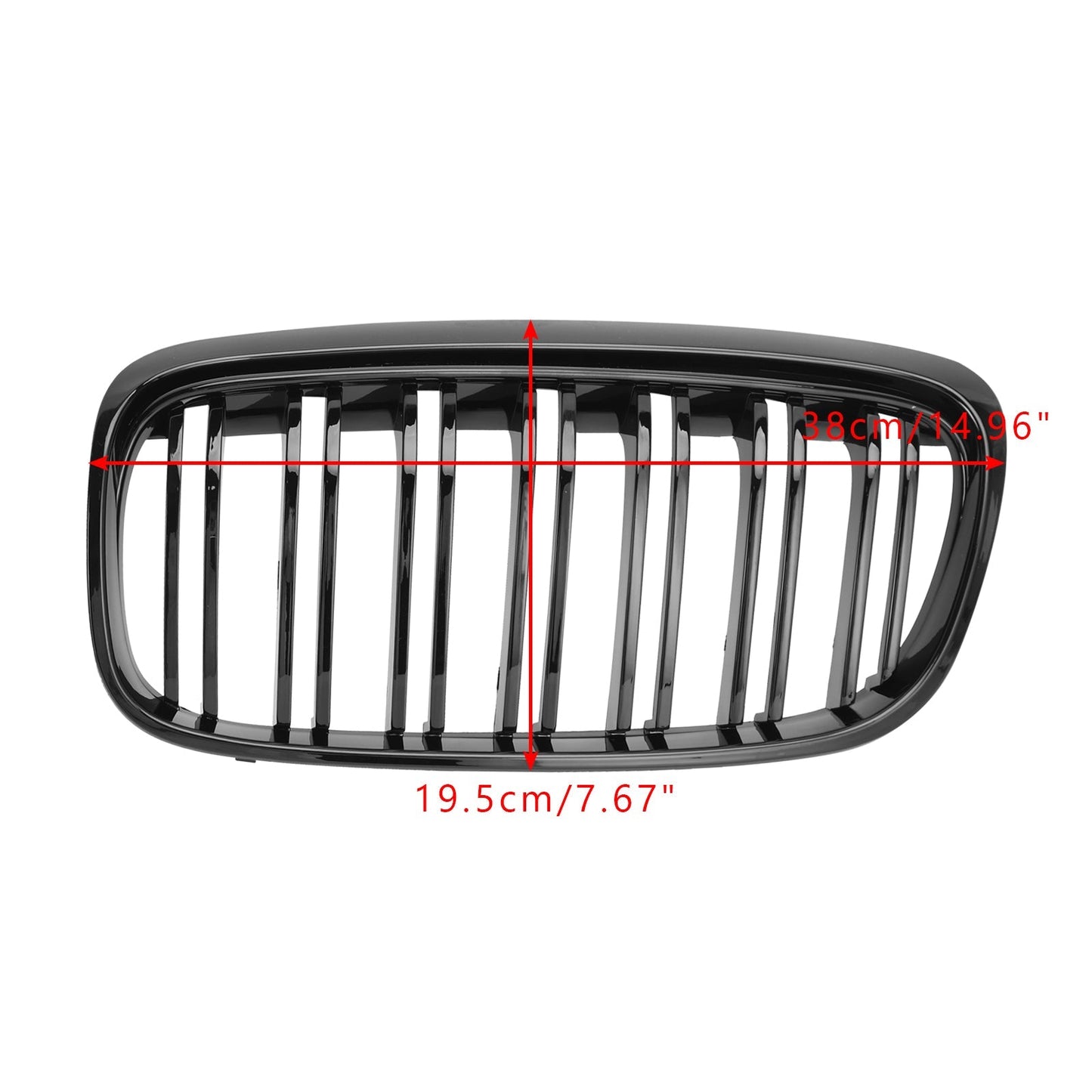 2015-2018 BMW 2 Series F45 F46 Gloss Black Front Kidney Grille