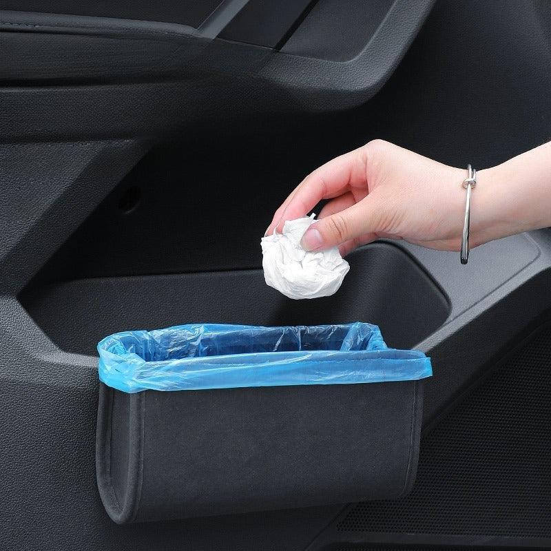 Car Organizer Storage Box, Suede or Leather