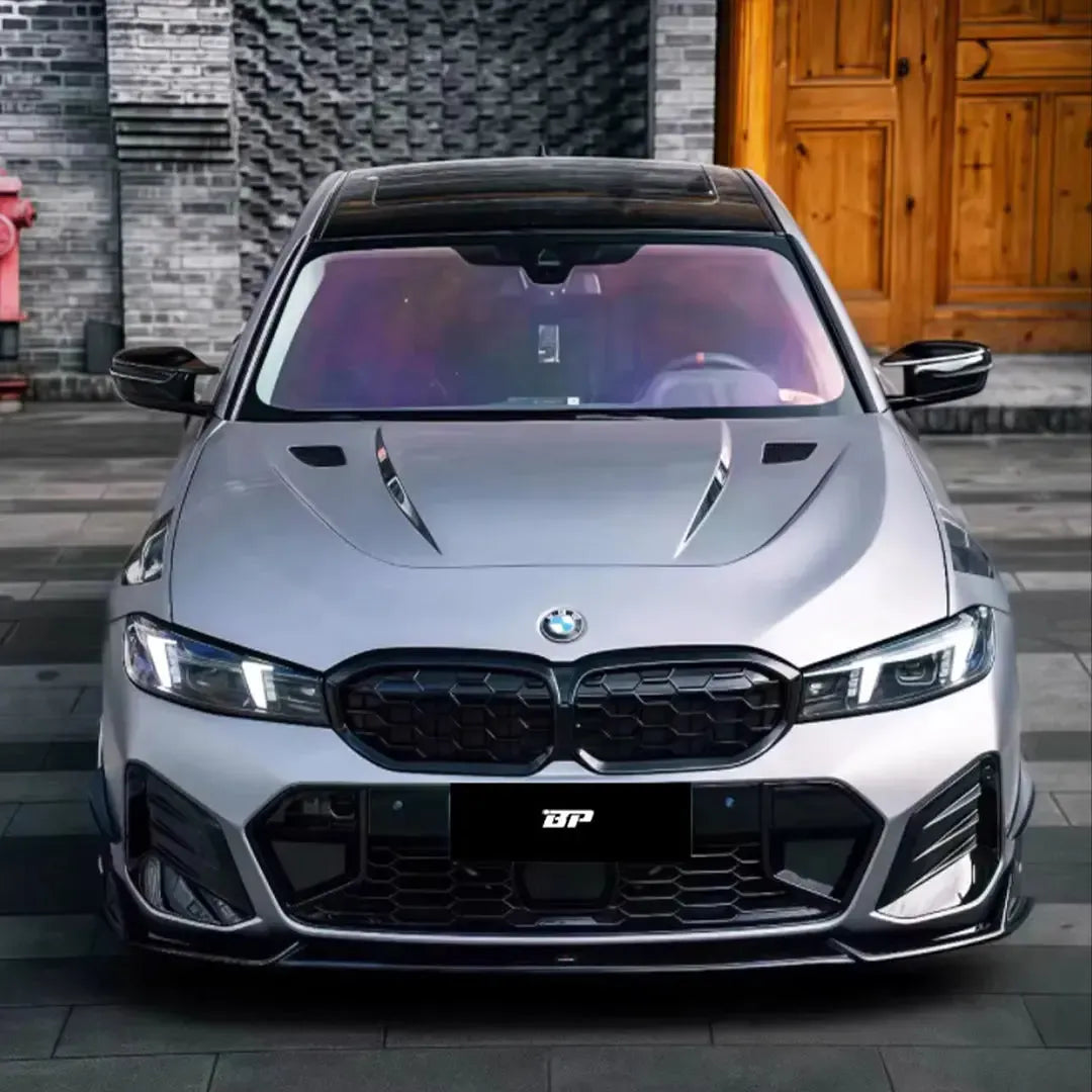 BMW G20 3 Series Snake Eye LED Headlights, White/Yellow DRLs
