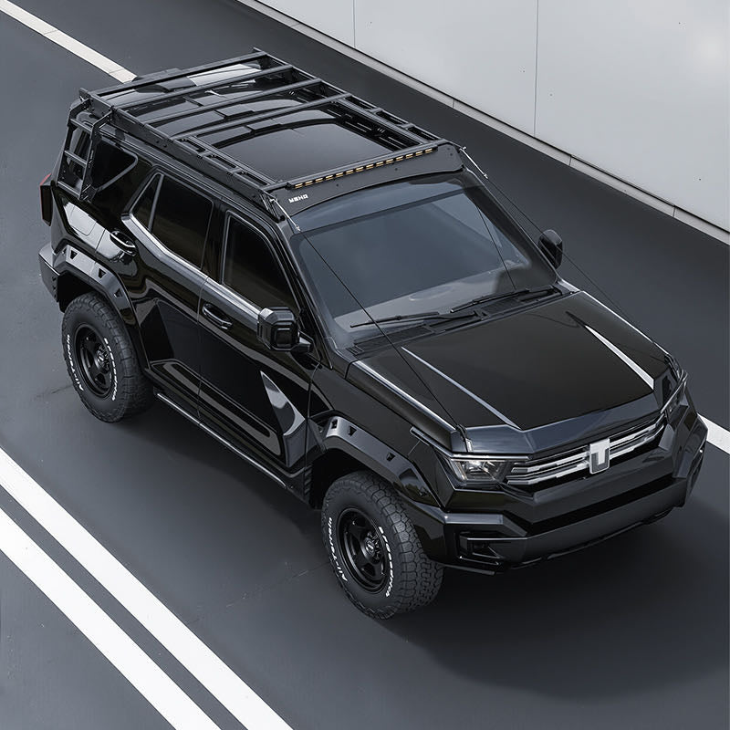 Modified And Upgraded Aluminum-Magnesium Alloy Roof Rack, Roof Platform Compatible 2023-2025 Compatible For GWM Tank 400/400 Hi4-T