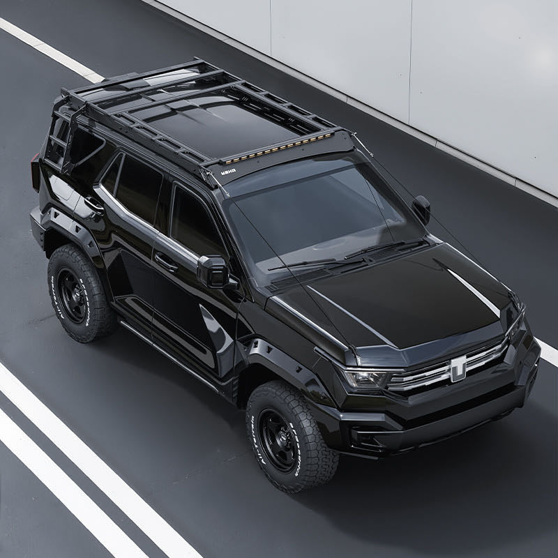 Modified And Upgraded Aluminum-Magnesium Alloy Roof Rack, Roof Platform Compatible 2023-2025 Compatible For GWM Tank 400/400 Hi4-T