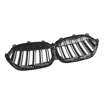 2019-2021 BMW X1 F48 F49 Dual Slat Gloss Black Front Kidney Grille