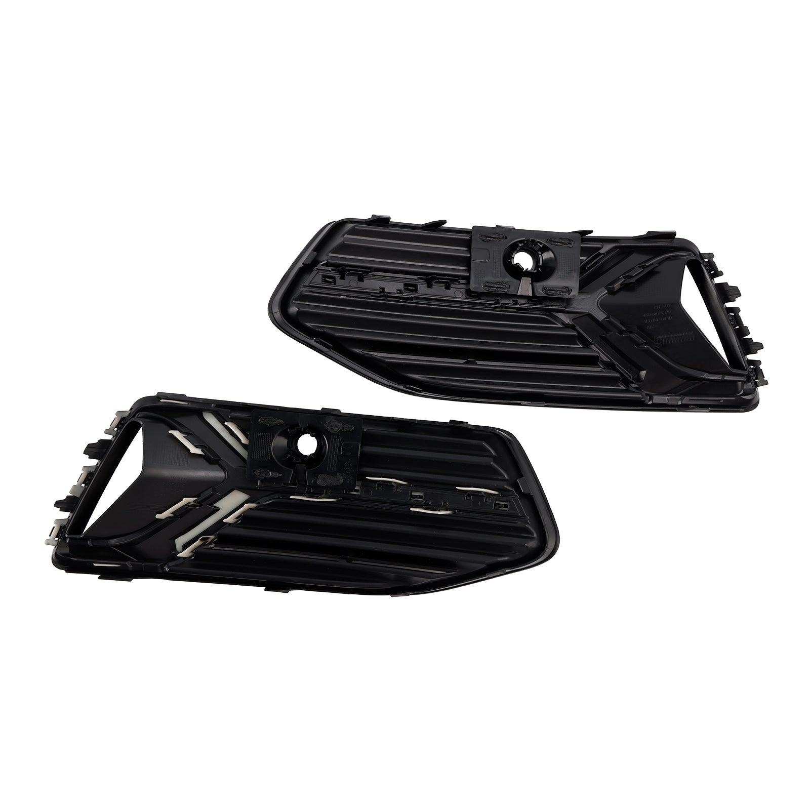 2019-2023 Audi A6 C8 Front Bumper Fog Light Cover Grill — Pair