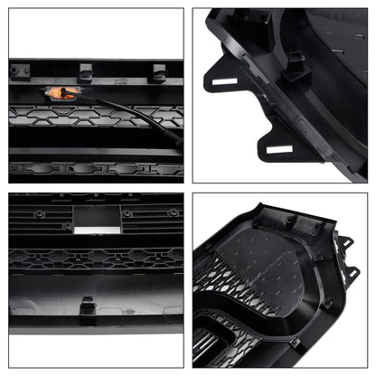 2019-2024 Dodge Ram 1500 Black Front Honeycomb Upper Hood Grille