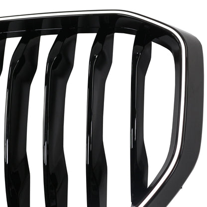 2019-2022 BMW X5 G05 M-Performance Gloss Black Front Kidney Grille (51137454887)