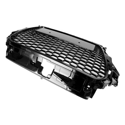 2013-2016 Audi A3 S3 RS3 Style Black Honeycomb Front Hood Bumper Grille
