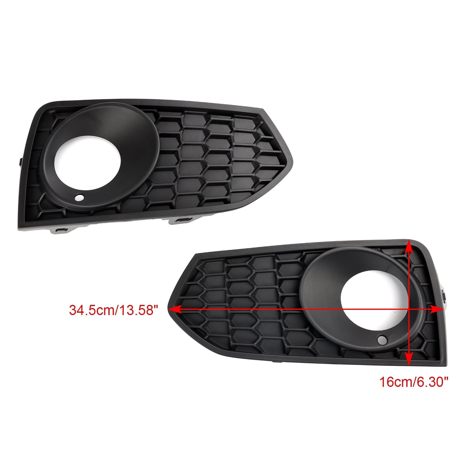 03/2014–04/2017 BMW 2 Series F23 M Sport Front Bumper Fog Light Grille — Pair (51118055319 / 51118055320)