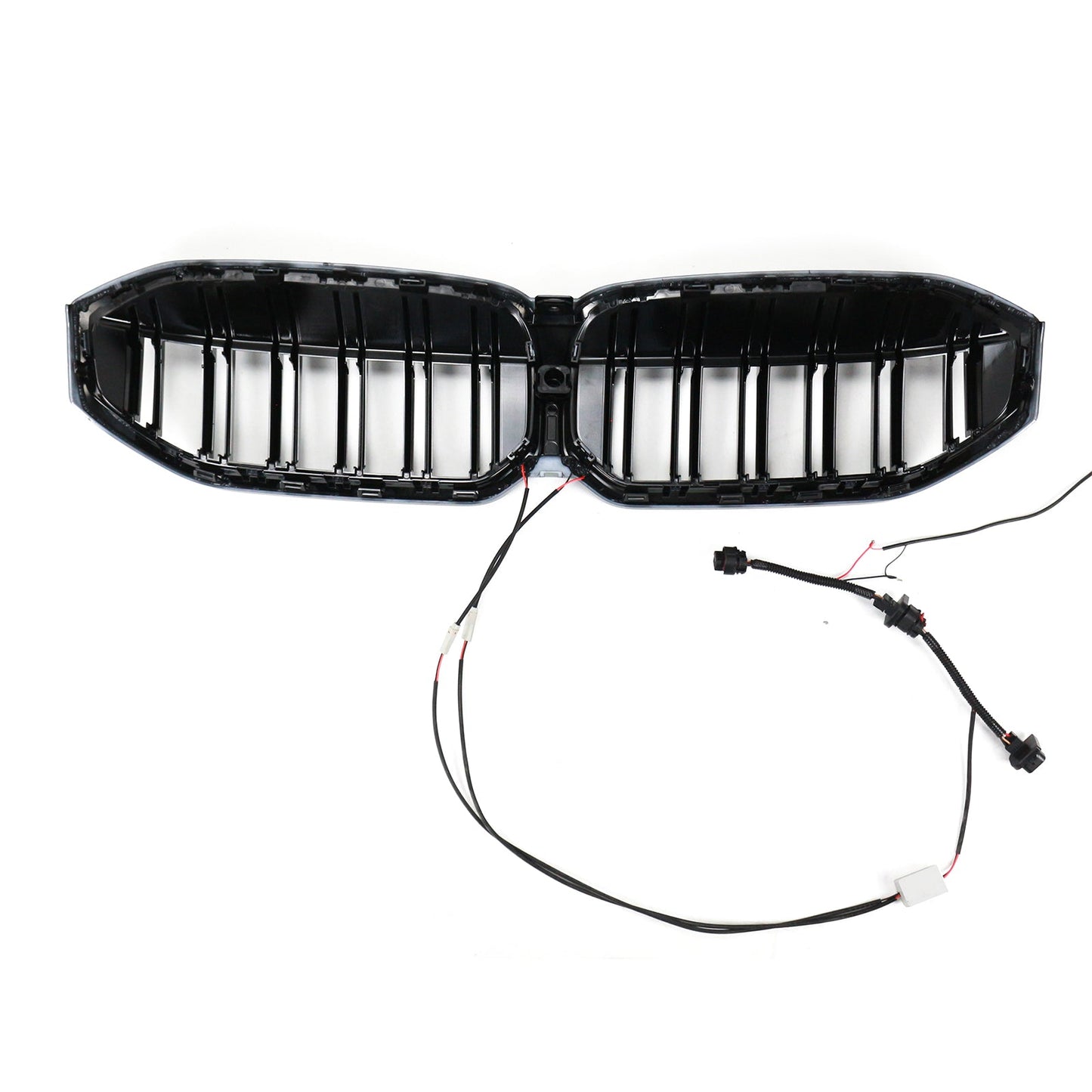 2023-2024 BMW 3 Series G20 G21 G28 Double Line Black Front Kidney Grille Mesh