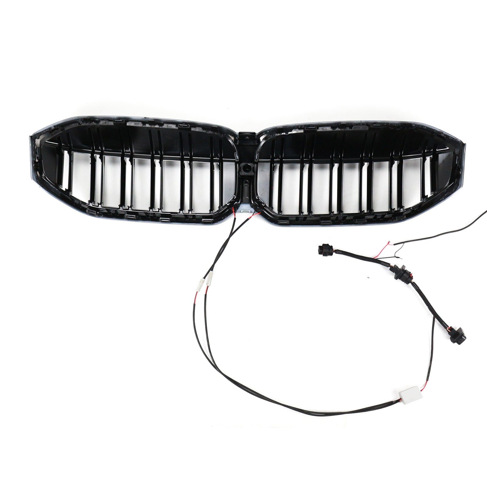2023-2024 BMW 3 Series G20 G21 G28 Double Line Black Front Kidney Grille Mesh