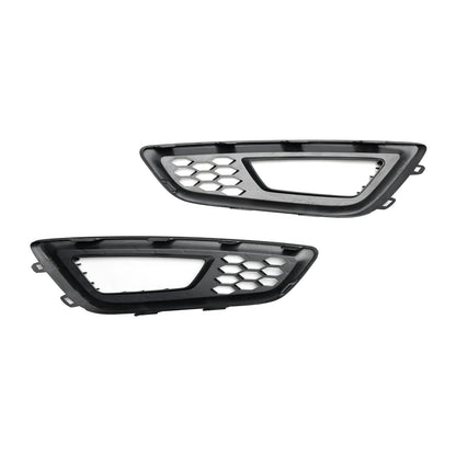 2015-2018 Ford Focus 2PCS Front Bumper Fog Light Lamp Cover Bezel Grille F1EZ15266D F1EZ15266G