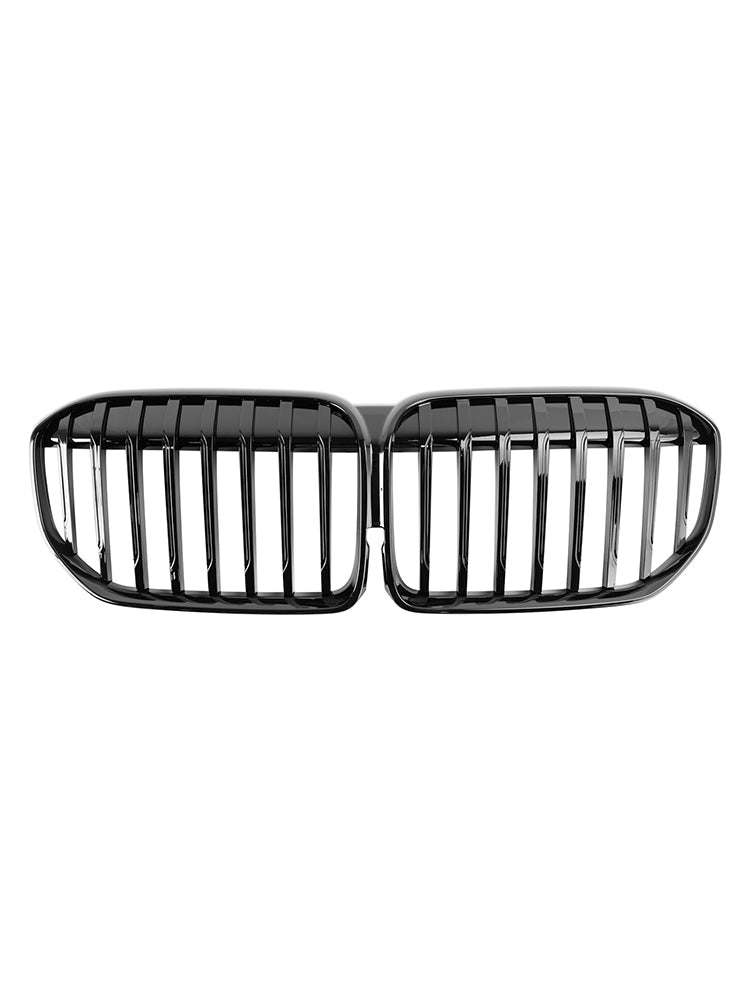 2019-2022 BMW 7 Series G11 5-Door Saloon Facelift Gloss Black Front Kidney Grille