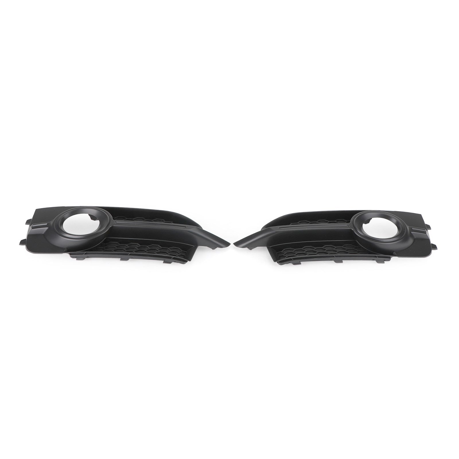 2011-2014 Audi A1 8X S-Line Front Bumper Fog Light Cover Grille — Pair (8X0807682B)