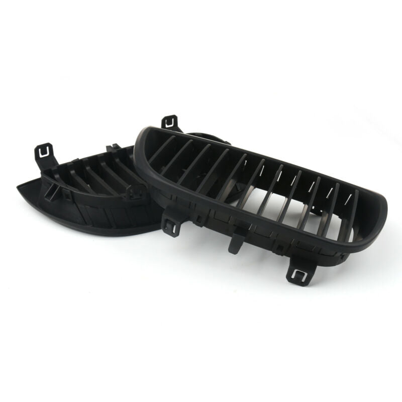 2004-2007 BMW 1 Series E81 E87 Sport Matte Black Front Kidney Grille