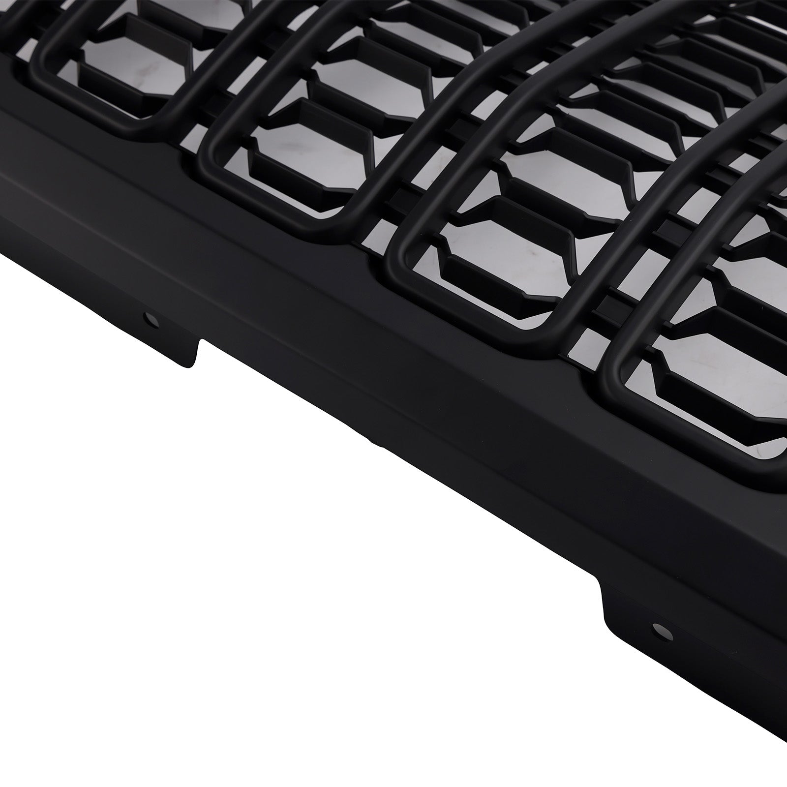 2007-2018 Jeep Wrangler JK JKU Unlimited Black Front Bumper Grille