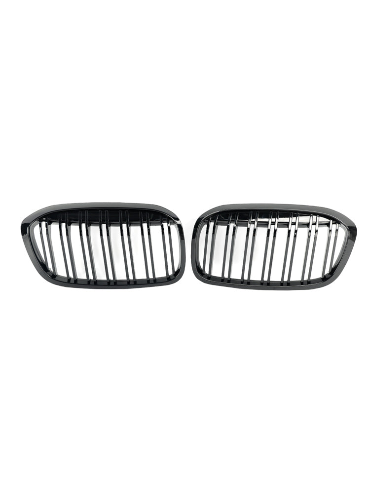 2018-2021 BMW 2 Series F45 F46 Gloss Black Front Kidney Grille — Pair
