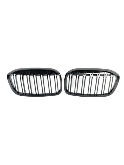 2018-2021 BMW 2 Series F45 F46 Gloss Black Front Kidney Grille — Pair