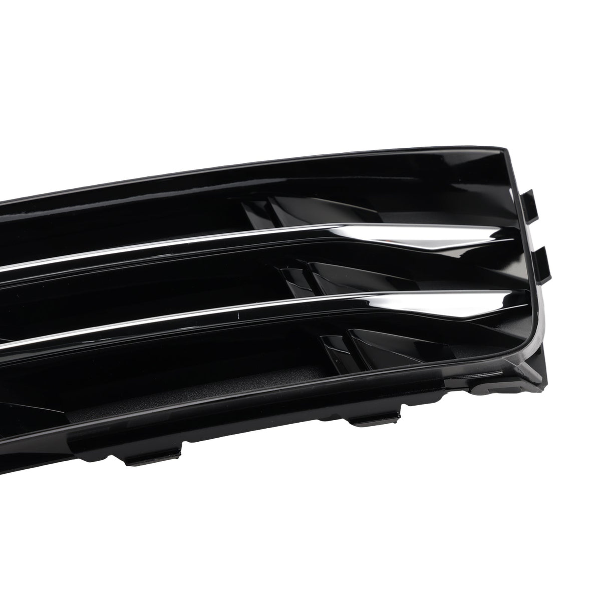 2016-2018 Audi A4 B9 RS4 Style Front Fog Light Grille Lower Bumper Grill — Pair (8W0807681R / 8W0807682R)