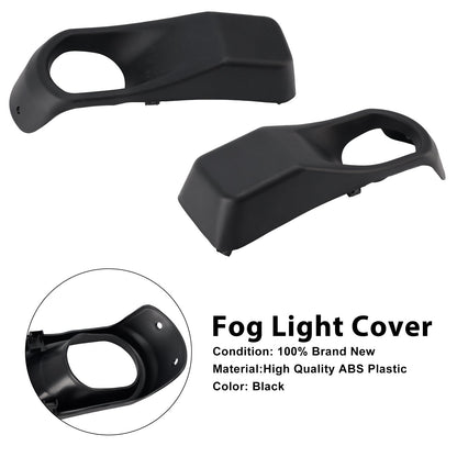 2018-2025 Jeep Wrangler JL Fog Light Bezel Trim — Pair (68295558AA / 68295559AA)