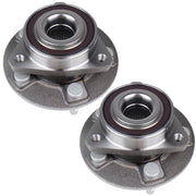 2Pcs Front & Rear Wheel Hub Bearing Assembly for 2010-2017 Buick/Chevy/GMC, 2010-2011 Saab