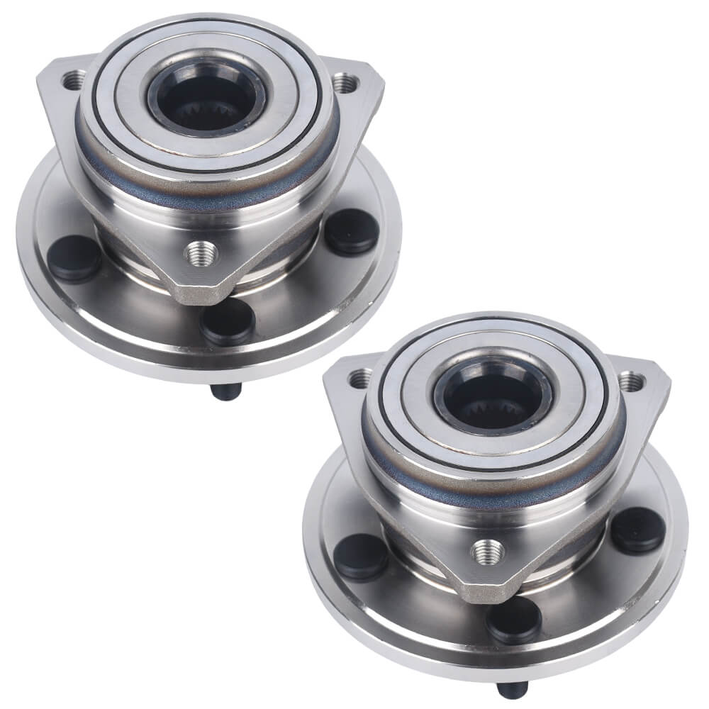 2Pcs Front Wheel Hub Bearing Assembly for 1990-1999 Jeep