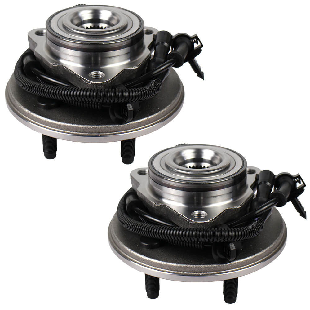 2Pcs Front Wheel Hub and Bearing Assembly for 2002-2005 Ford/Mercury, 2003-2005 Lincoln