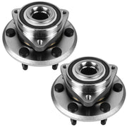 2Pcs Front & Rear Wheel Hub Bearing Assembly for 08-17 Buick, 09-17 Chevy, 07-17 GMC, 07-10 Saturn