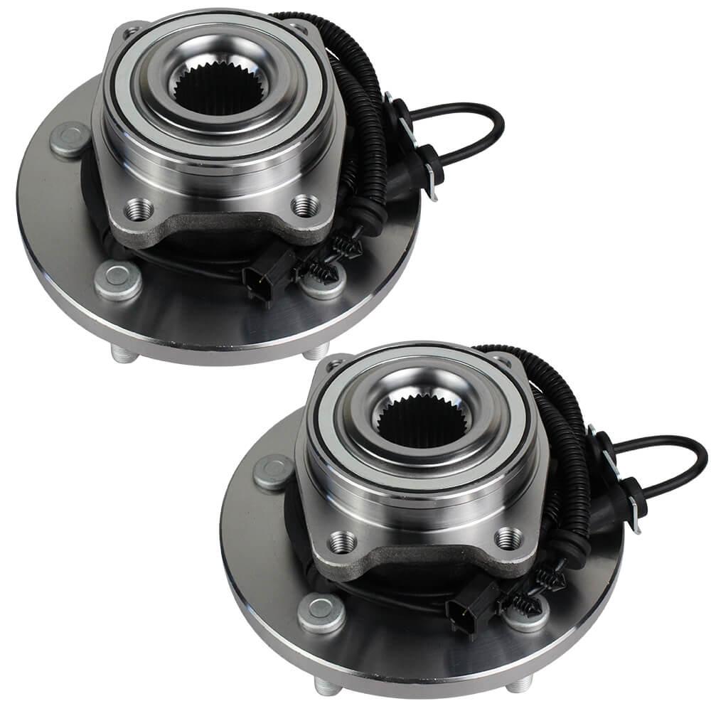 2Pcs Front Wheel Hub Bearing Assembly for 08-16 Chrysler/GMC, 09-14 Volkswagen, 12-15 Ram