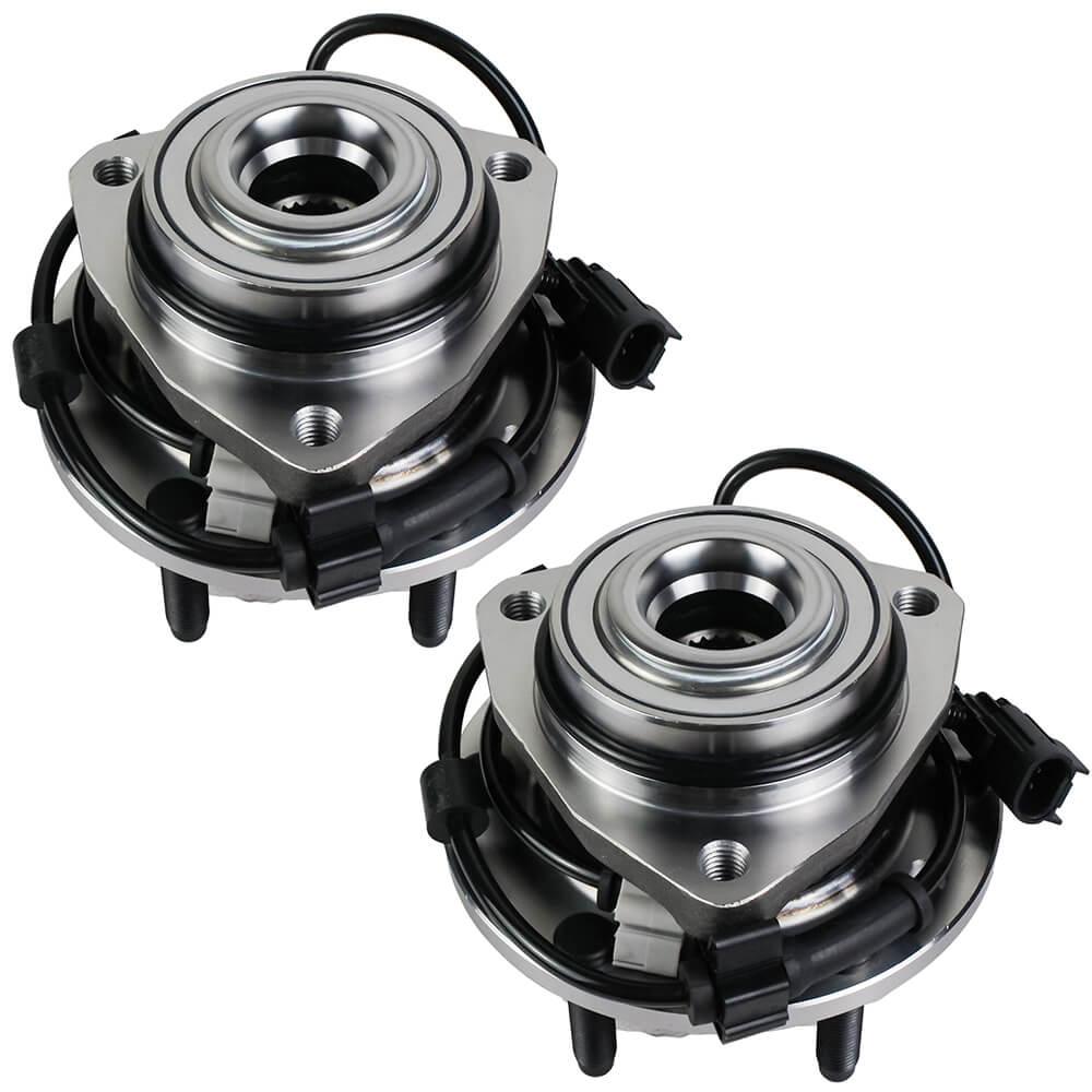 2Pcs Front Wheel Hub Bearing Assembly for 2002-2009 Chevy/GMC, 2004-2007 Buick
