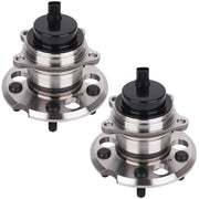 2Pcs Rear Wheel Hub and Bearing Assembly for 2004-2010 Toyota Sienna FWD, 5-Lug w/ABS