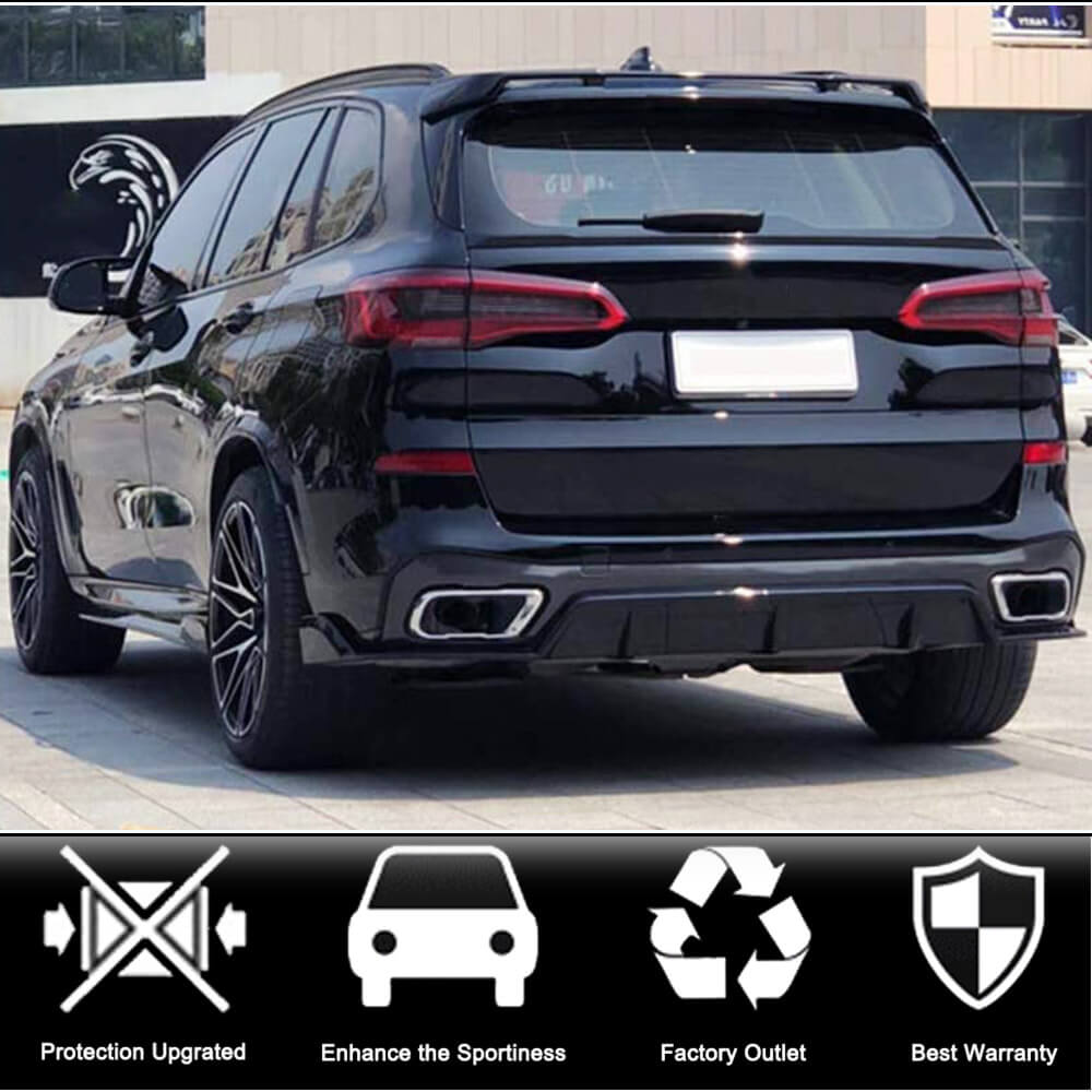 BMW X5 G05 2019-2022 Rear Roof Spoiler Carbon Fiber