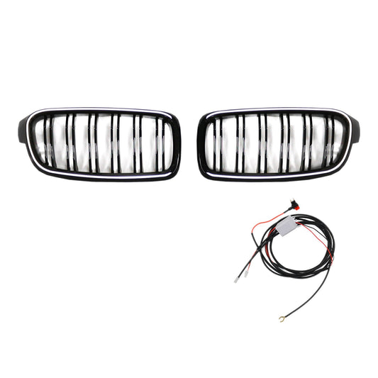 2012-2019 BMW 3 Series F30 F31 F35 Double Slat Front Kidney Grille (51137263481)