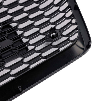 2019-2023 Audi A6 S6 RS6 Style Honeycomb Mesh Front Grille — Without ACC