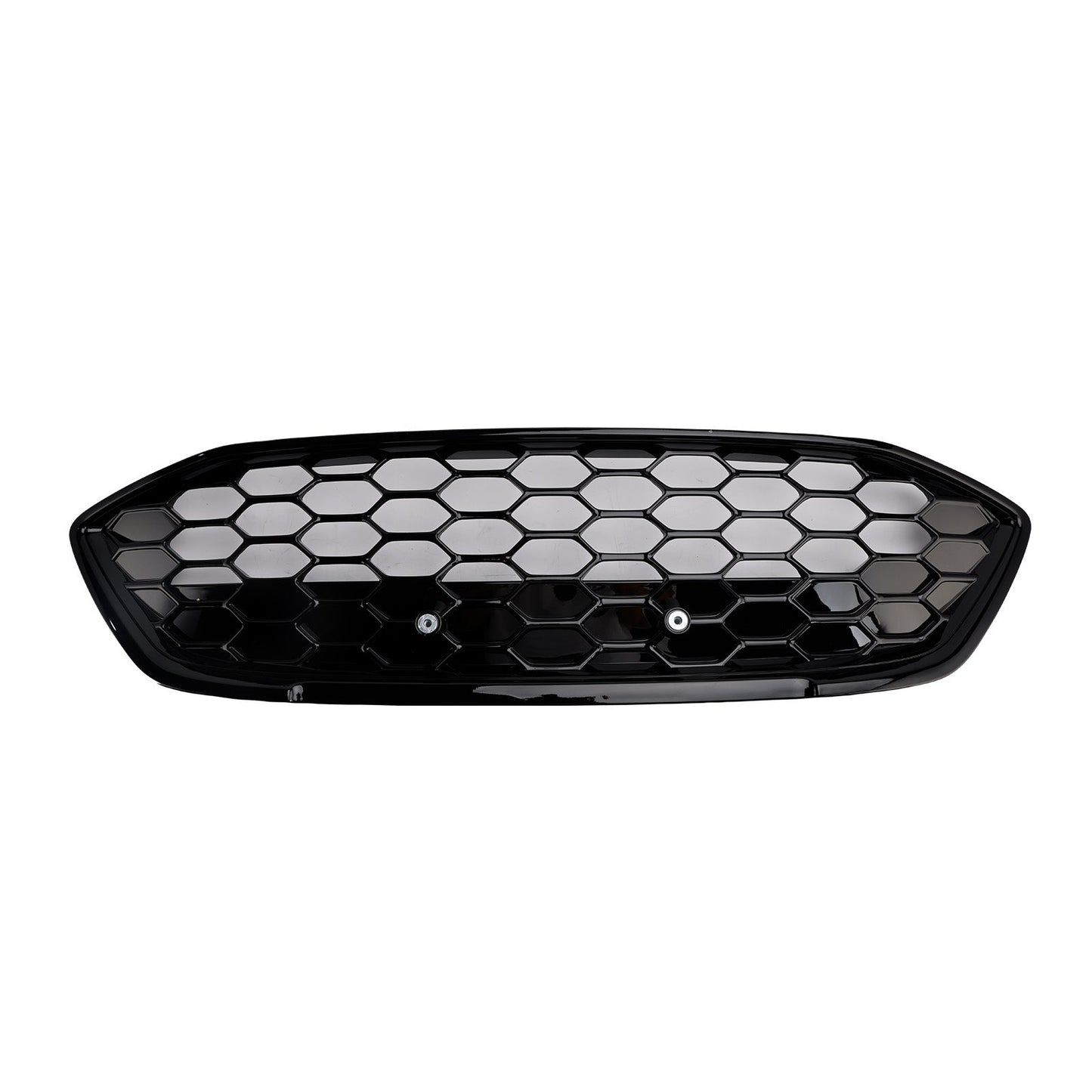 ST Style Gloss Black Mesh Front Bumper Grill Fit Ford Focus MK4 2018-2021