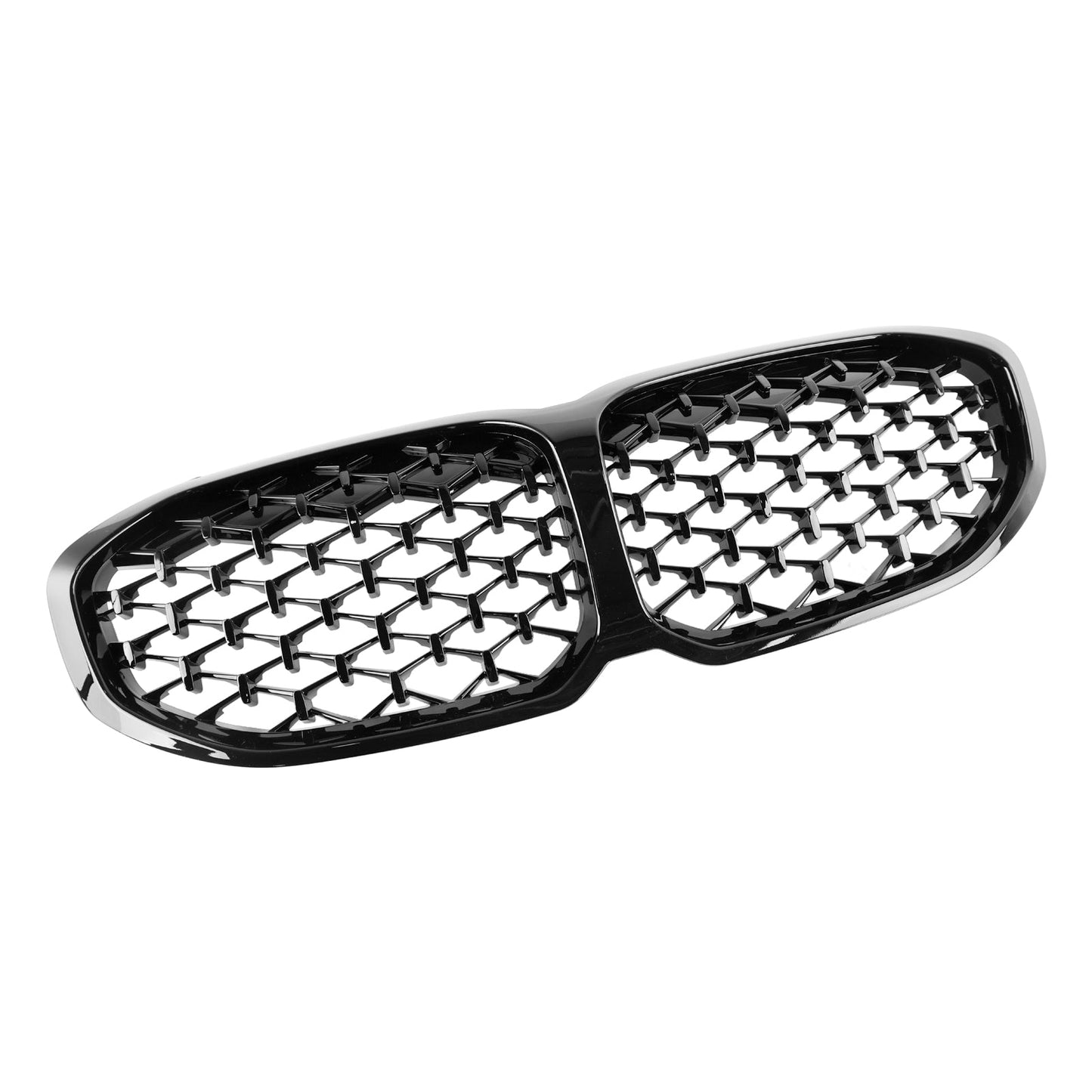 2019-2024 BMW 1 Series F40 Gloss Black Diamond Front Kidney Grille