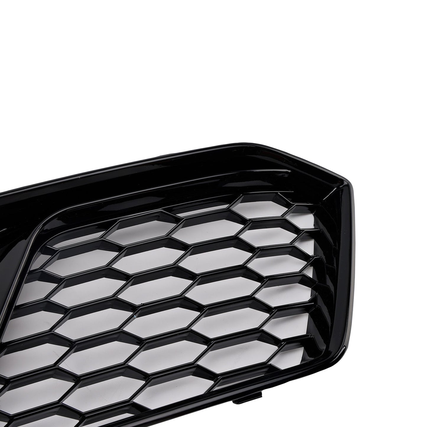 2018-2019 Audi Q5 SQ5 Black Front Honeycomb Fog Lamp Grille Cover