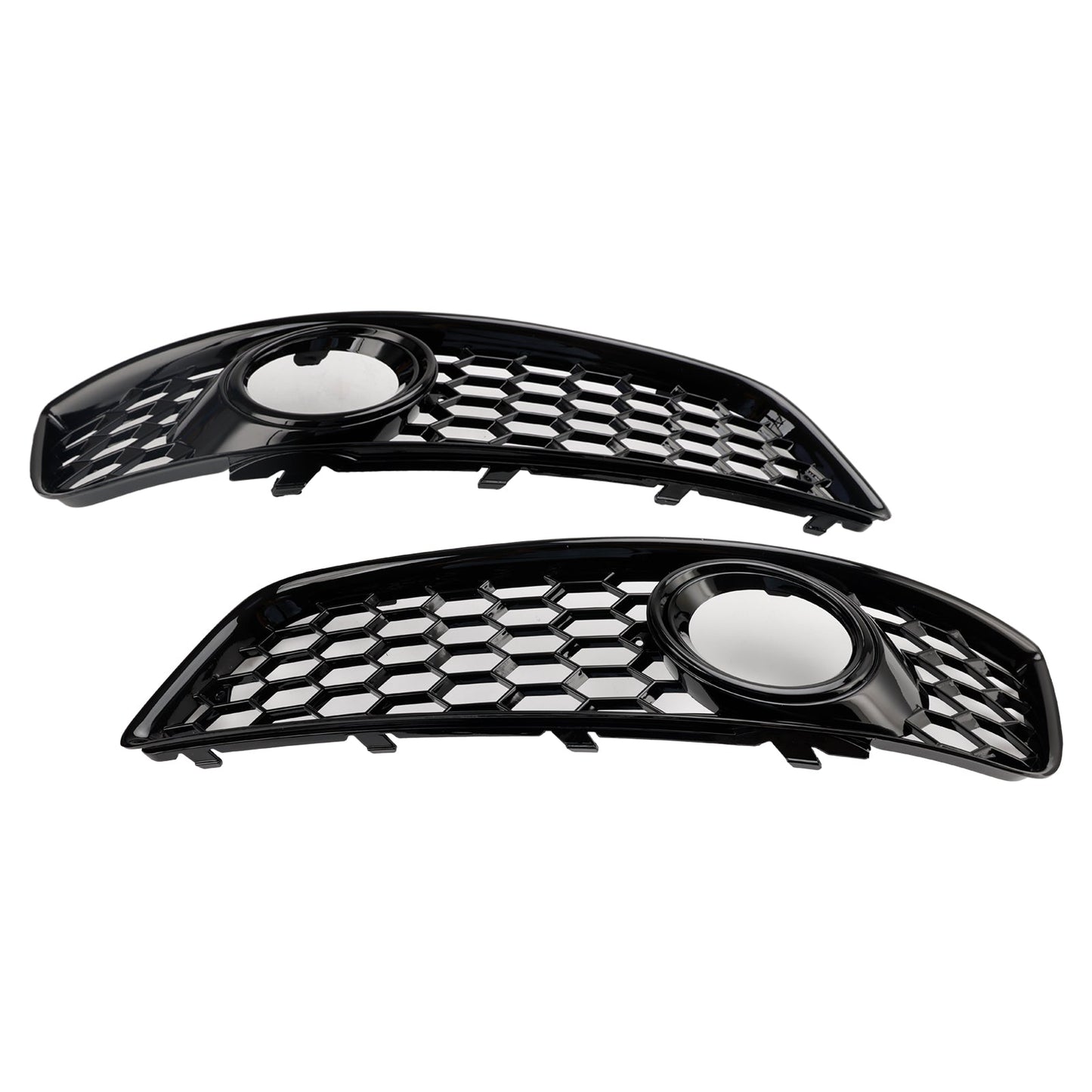2009-2013 Audi A3 8P Standard Version Honeycomb Front Bumper Fog Light Grill Cover
