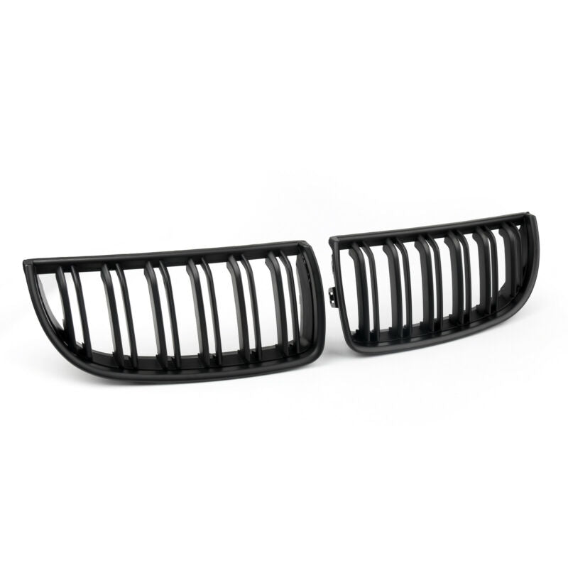 2004-2007 BMW 3 Series E90 320i 323i 328i 335i Front Bumper Double Slat Kidney Grille