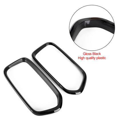 2018-2021 BMW X2 F39 Gloss Black Front Bumper Grill Frame Cover Trim