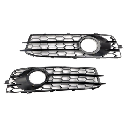 2009-2012 Audi A3 8P S-Line Honeycomb Front Bumper Fog Light Grill Cover