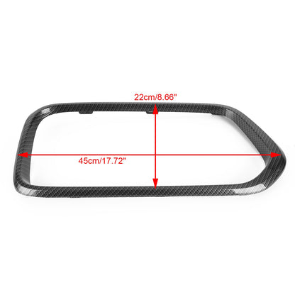 2018-2021 BMW X2 F39 Carbon Fiber Front Bumper Grill Frame Cover Trim