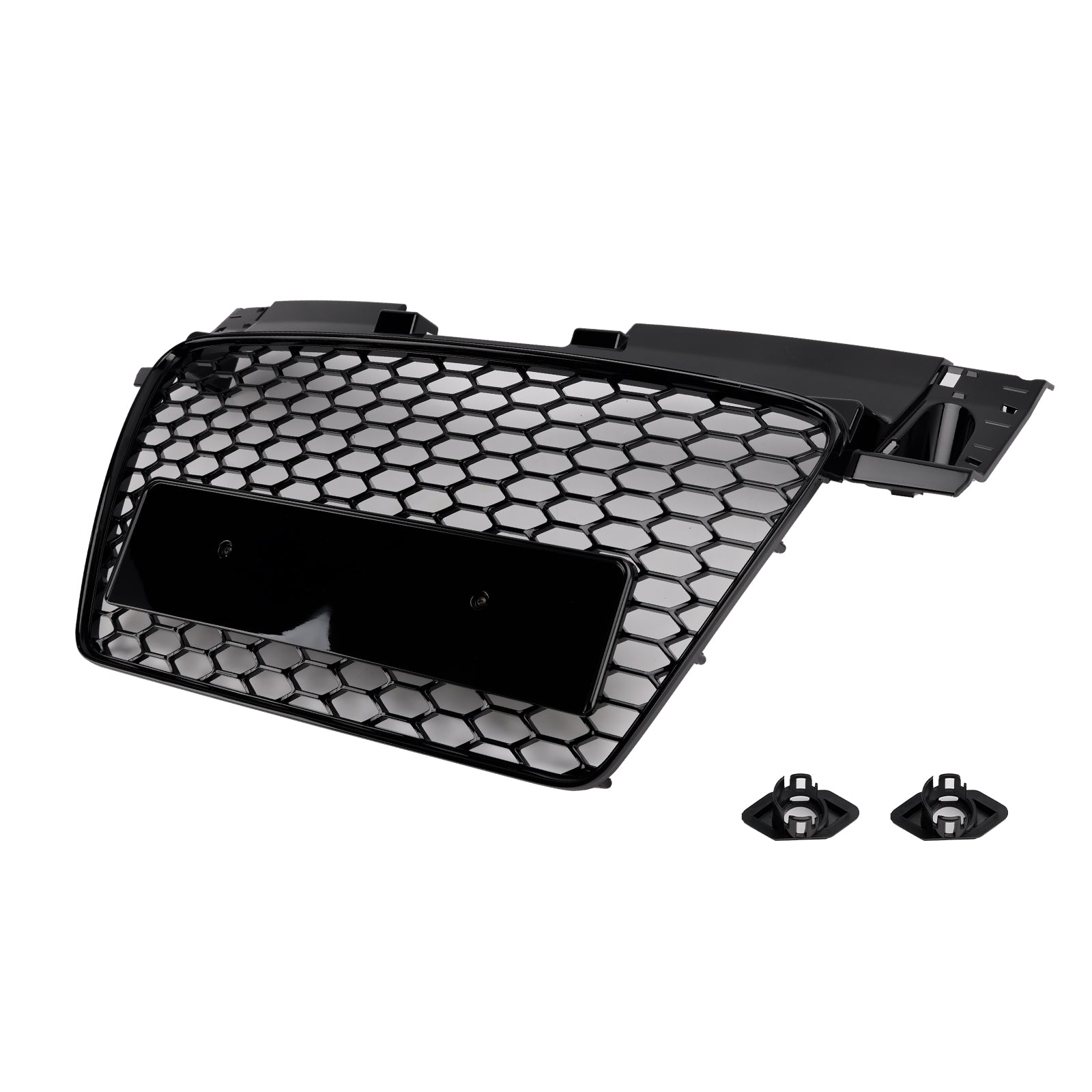 2006-2014 Audi TT TTS Gloss Black RS Style Front Honeycomb Grille
