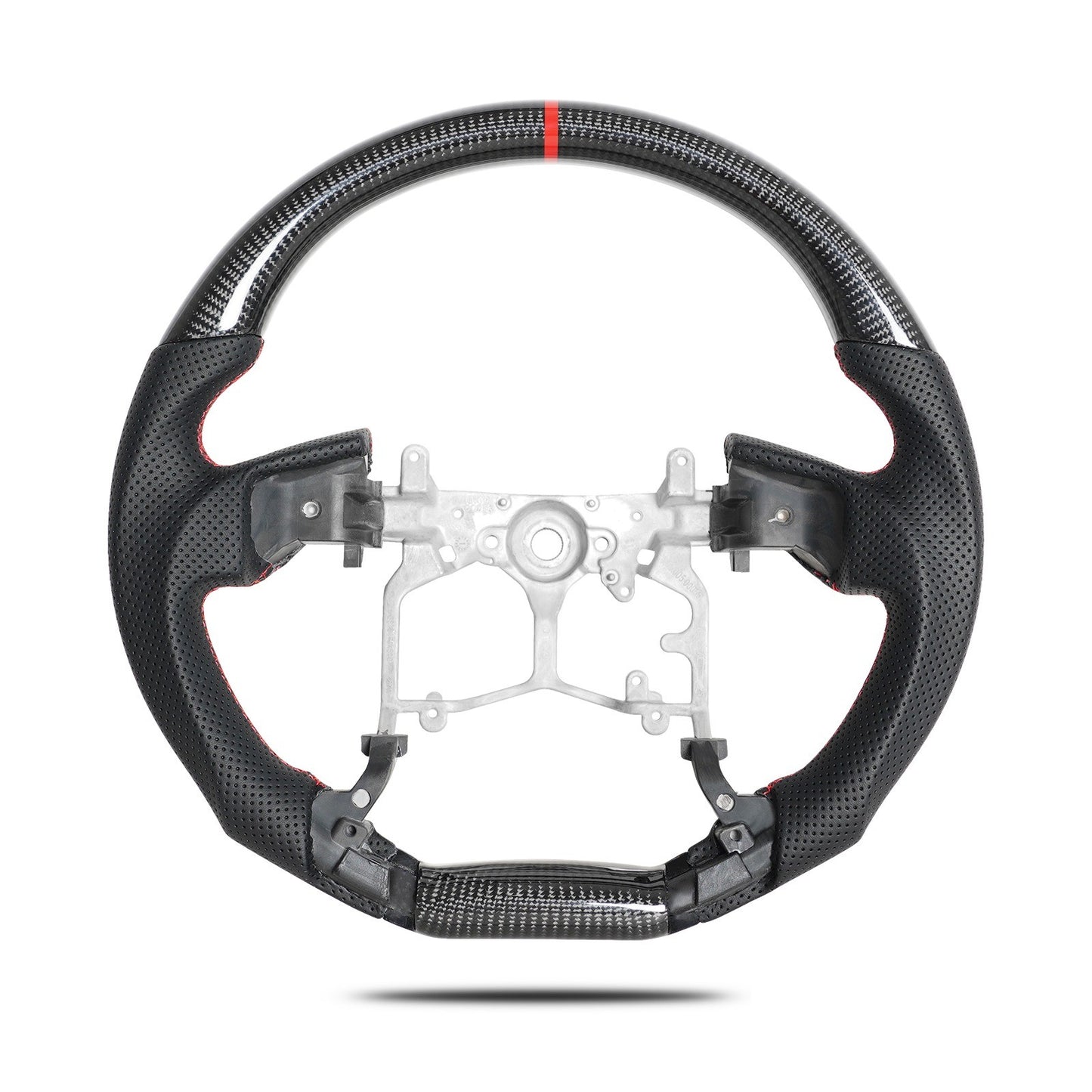 Carbon Fiber Steering Wheel for 2010-2017 Toyota Prado LC150/2014-2021 Tundra/2010-2023 Tacoma/2010-2024 4Runner