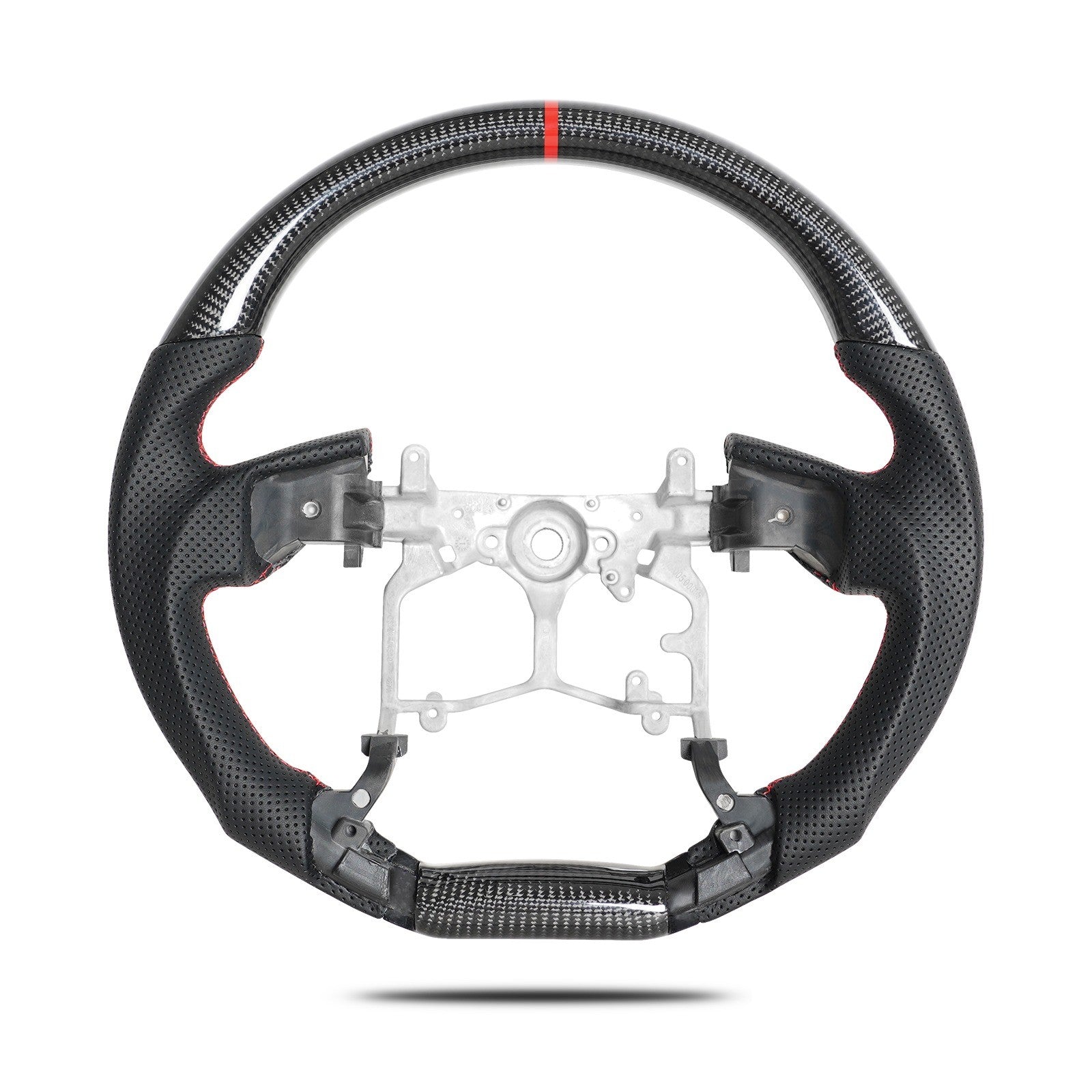 Carbon Fiber Steering Wheel for 2010-2017 Toyota Prado LC150/2014-2021 Tundra/2010-2023 Tacoma/2010-2024 4Runner