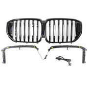 2019-2022 BMW X5 G05 M-Performance Gloss Black Front Kidney Grille (51137454887)